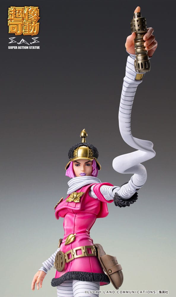 JoJo's Bizarre Adventure Part 7: Steel Ball Run Figura Super Action Chozokado (Hot Pants) 16 cm - Z POP Toys