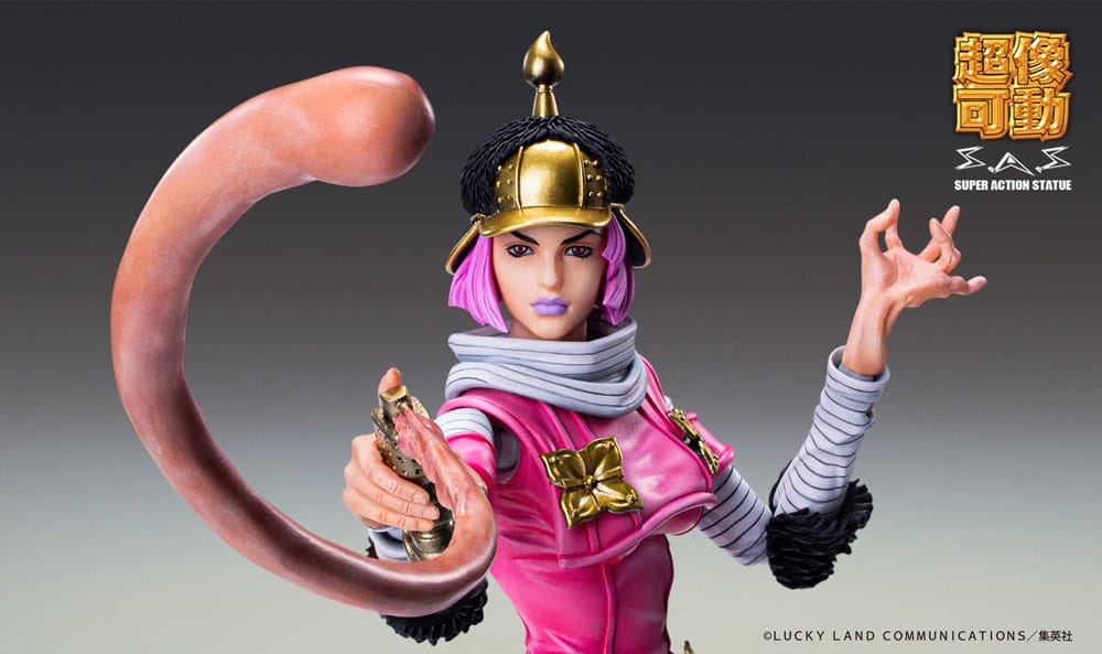 JoJo's Bizarre Adventure Part 7: Steel Ball Run Figura Super Action Chozokado (Hot Pants) 16 cm - Z POP Toys