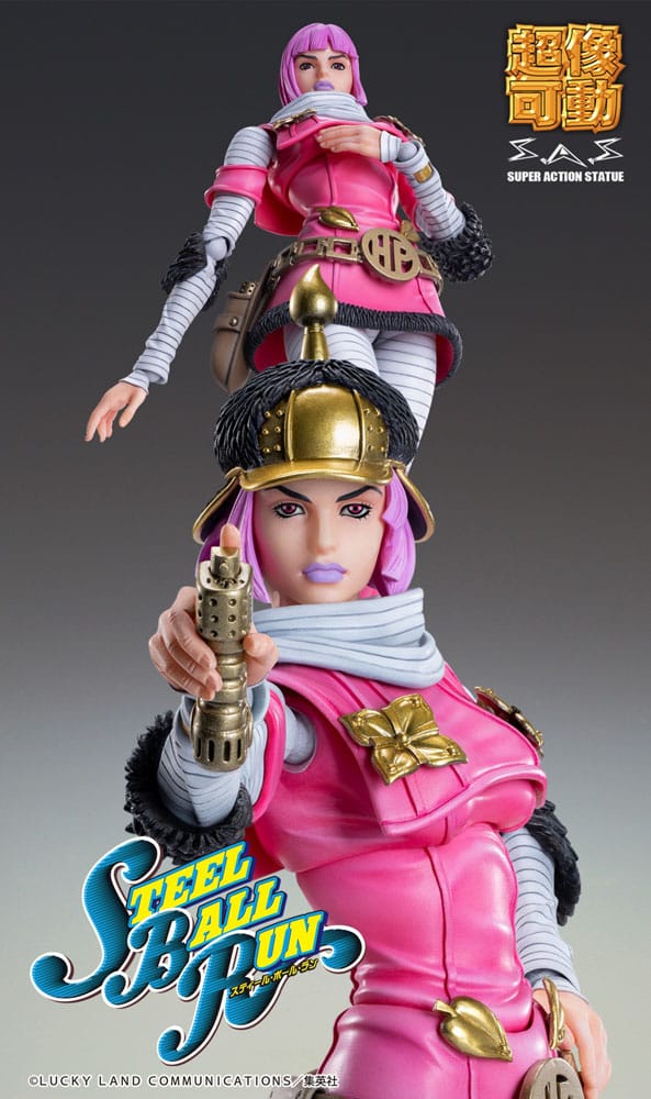 JoJo's Bizarre Adventure Part 7: Steel Ball Run Figura Super Action Chozokado (Hot Pants) 16 cm - Z POP Toys