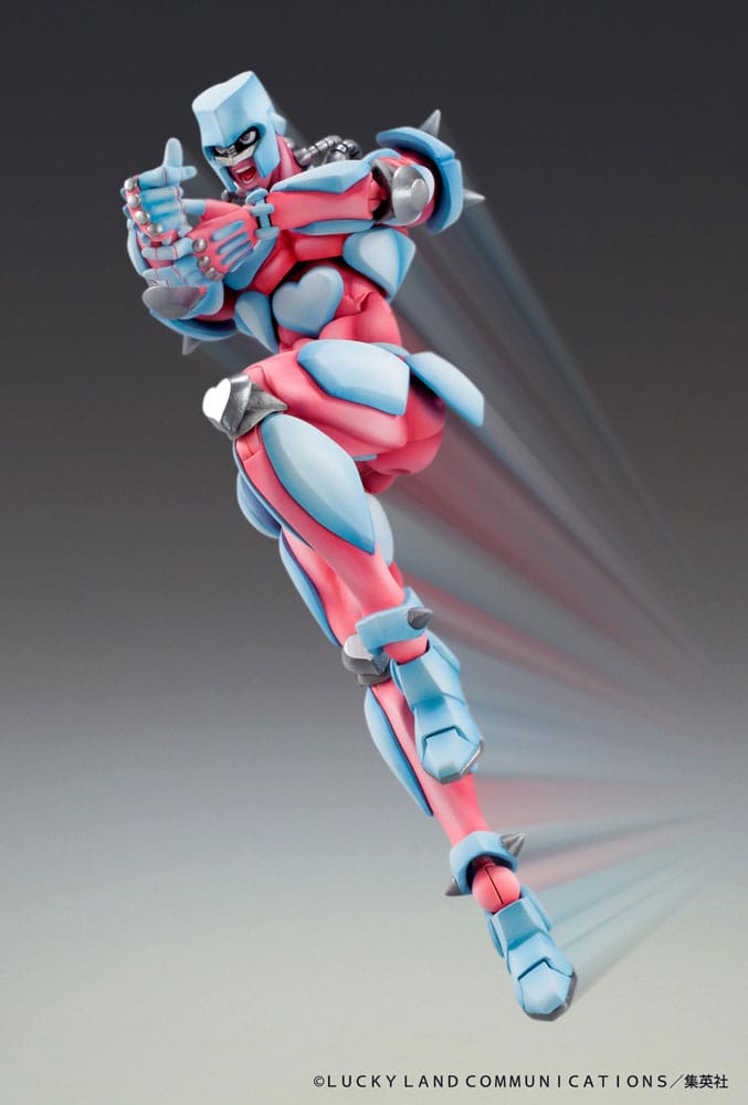 JoJo's Bizarre Adventure: Diamond Is Unbreakable Figura Super Action Chozokado (Crazy Diamond) 16 cm - Z POP Toys
