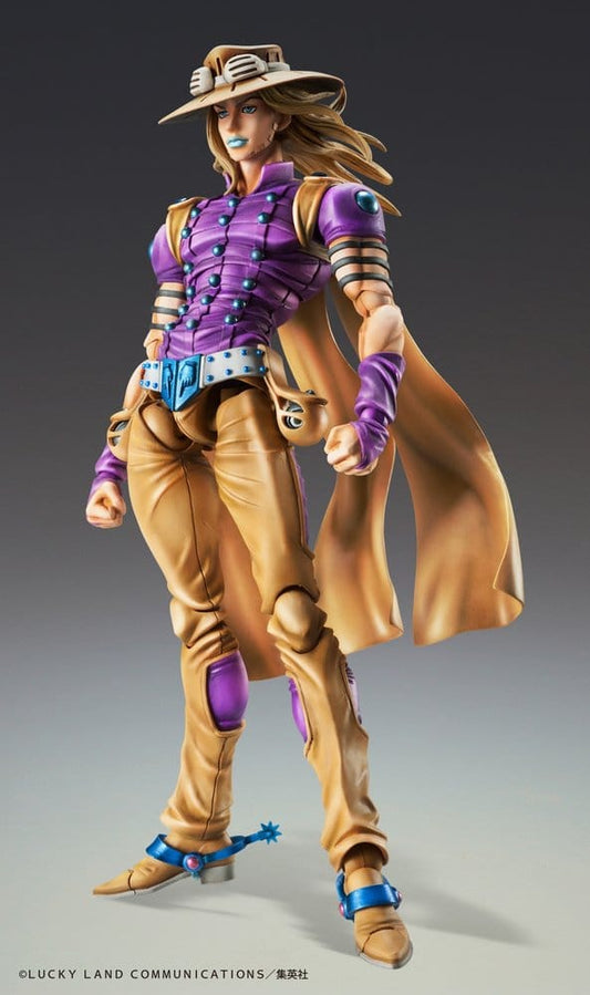 JoJo's Bizarre Adventure Part 7: Steel Ball Run Figura Super Action Chozokado Gyro Zeppeli Ver.1.5 16 cm