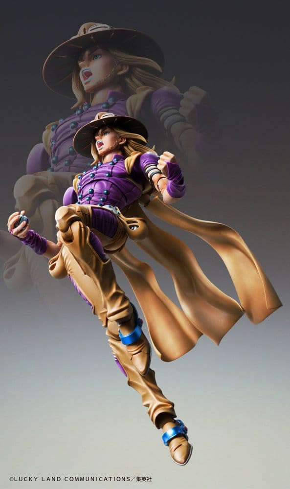JoJo's Bizarre Adventure Part 7: Steel Ball Run Figura Super Action Chozokado Gyro Zeppeli Ver.1.5 16 cm