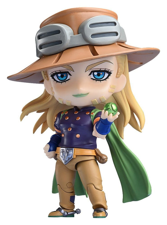 JoJo's Bizarre Adventure Steel Ball Run Nendoroid Figura Gyro Zeppeli 10 cm
