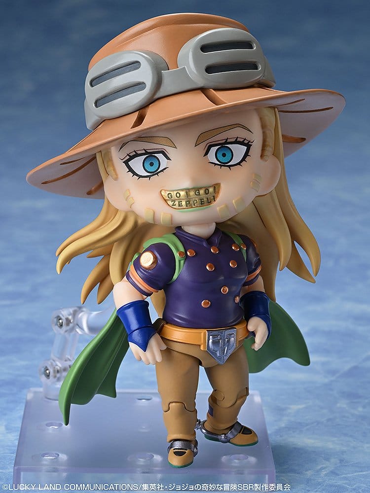 JoJo's Bizarre Adventure Steel Ball Run Nendoroid Figura Gyro Zeppeli 10 cm