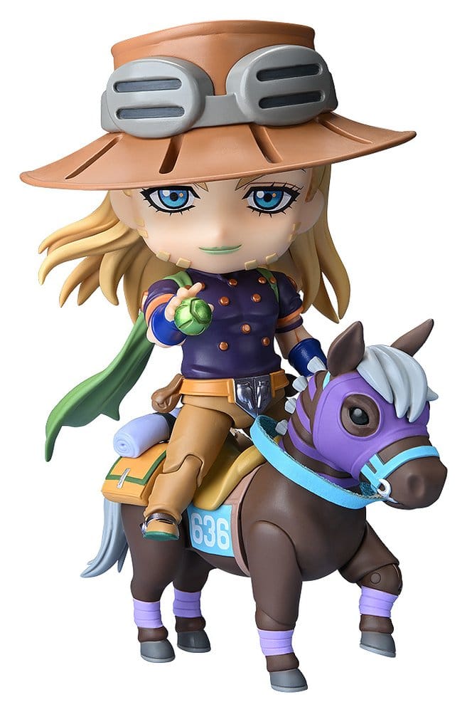 JoJo's Bizarre Adventure Steel Ball Run Nendoroid Figura Gyro Zeppeli DX Ver. 10 cm