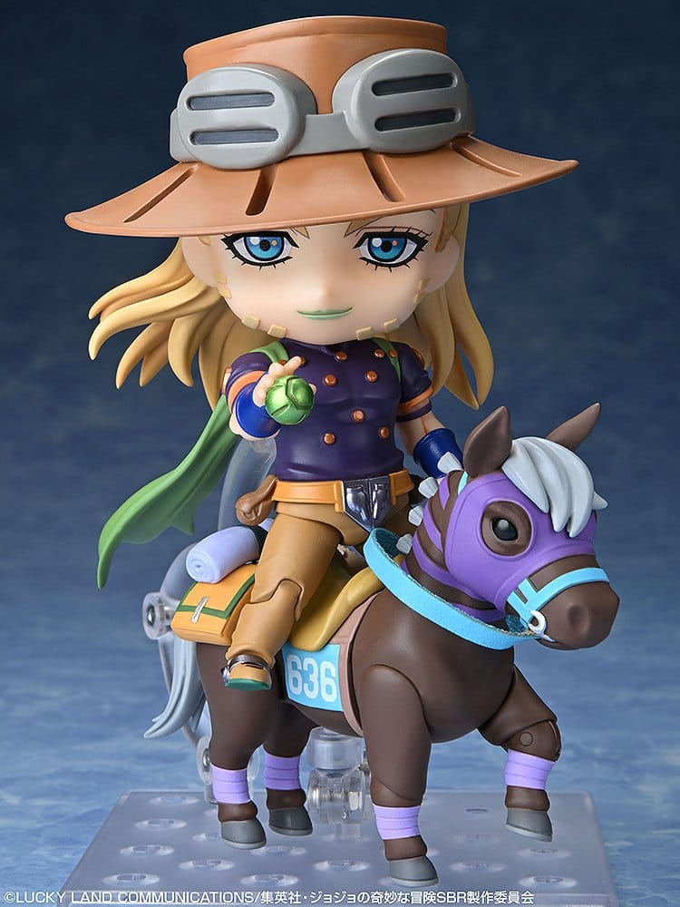 JoJo's Bizarre Adventure Steel Ball Run Nendoroid Figura Gyro Zeppeli DX Ver. 10 cm