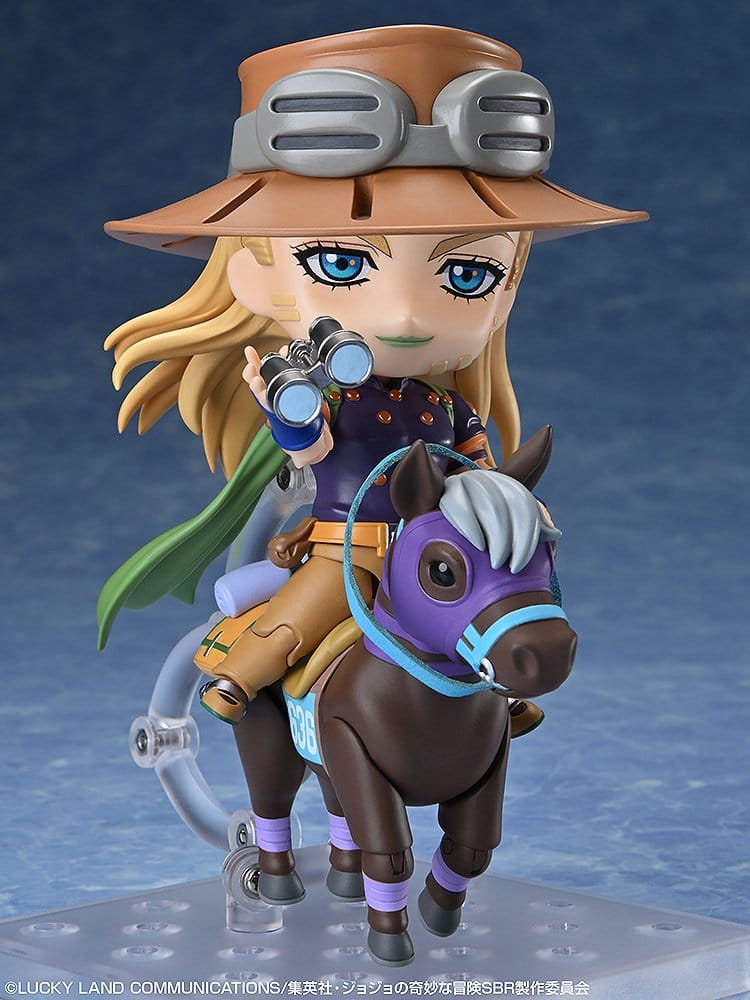 JoJo's Bizarre Adventure Steel Ball Run Nendoroid Figura Gyro Zeppeli DX Ver. 10 cm