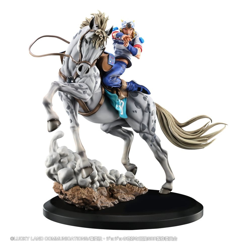 JoJo's Bizarre Adventure: Steel Ball Run Chozo Art Collection PVC Figura Johnny Joestar & Slow Dancer 30 cm
