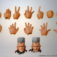 JoJo's Bizarre Adventure: Stardust Crusaders Chozokado Figura Jean Pierre Polnareff 15 cm