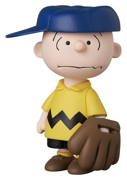 MLB × Peanuts UDF Figura PVC Los Angeles Dodgers Charlie Brown 9 cm