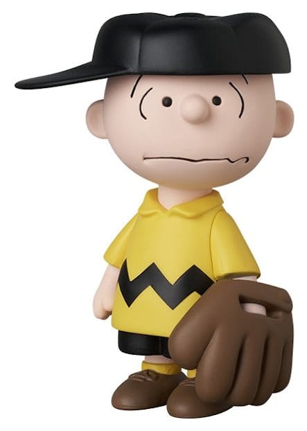 MLB × Peanuts UDF Figura PVC Chicago White Sox Charlie Brown 9 cm