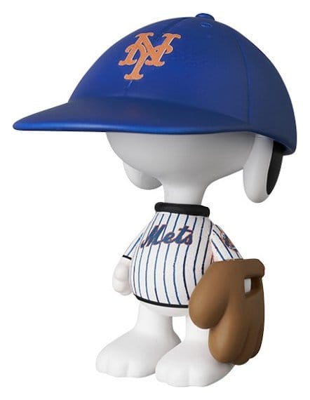 MLB × Peanuts UDF Figura PVC New York Mets Snoopy 7 cm