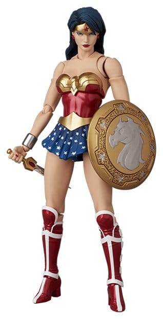 Superman Figura MAFEX Wonder Woman (Superman: For Tomorrow) 15 cm