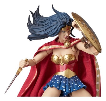 Superman Figura MAFEX Wonder Woman (Superman: For Tomorrow) 15 cm