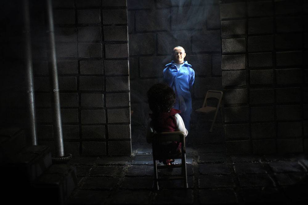 El Silencio de los Corderos Figura Hannibal Lecter 20 cm