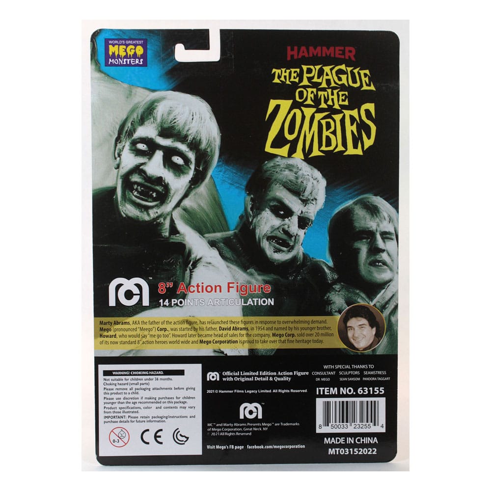 Hammer Films Figura The Plague of the Zombies (La plaga de los zombis) 20 cm
