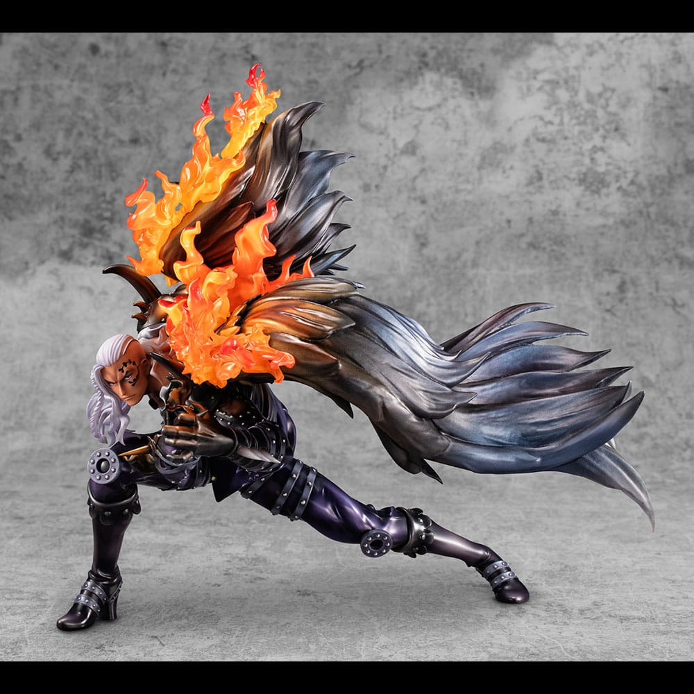 One Piece Estatua PVC Portrait Of Pirates WA-MAXIMUM Beasts Pirates All-Stars King 33 cm