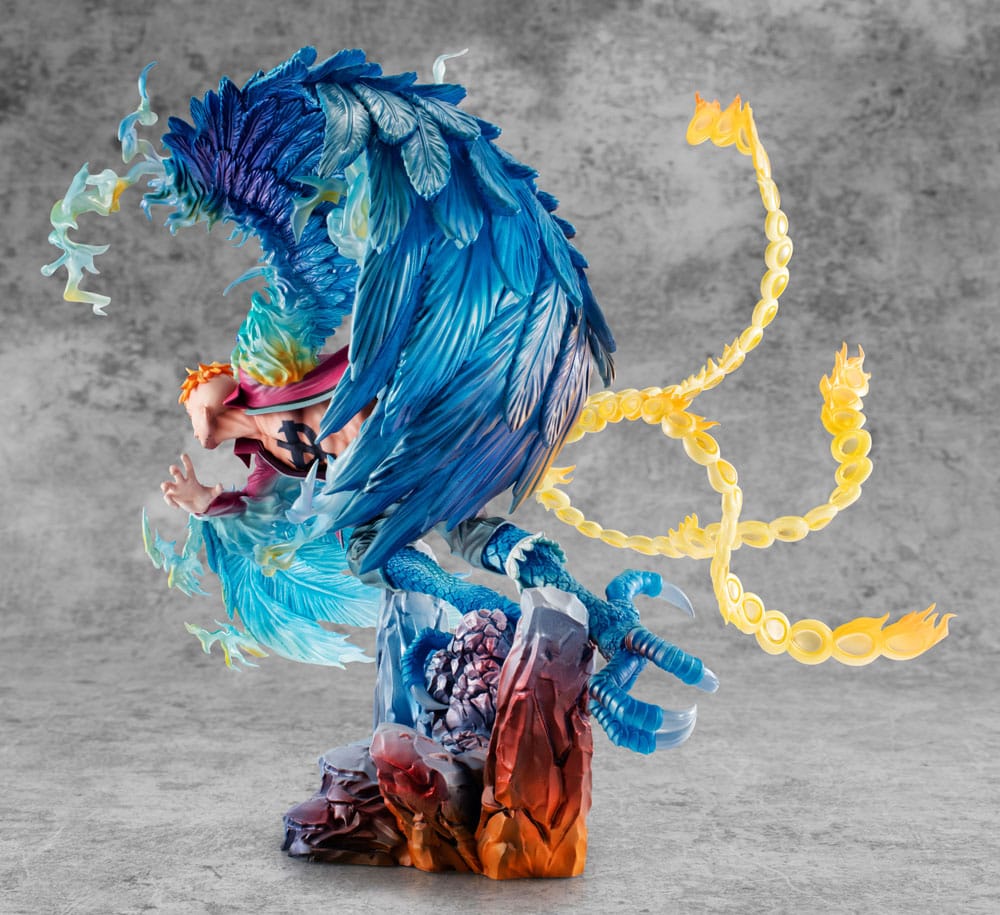One Piece Estatua PVC P.O.P. MAS Maximum Marco the Phoenix Leader of 1st group of Whitebeard Pirates 32 cm