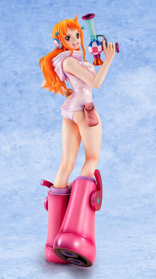 One Piece Estatua PVC Portrait Of Pirates Nami Evolutionary History 25 cm