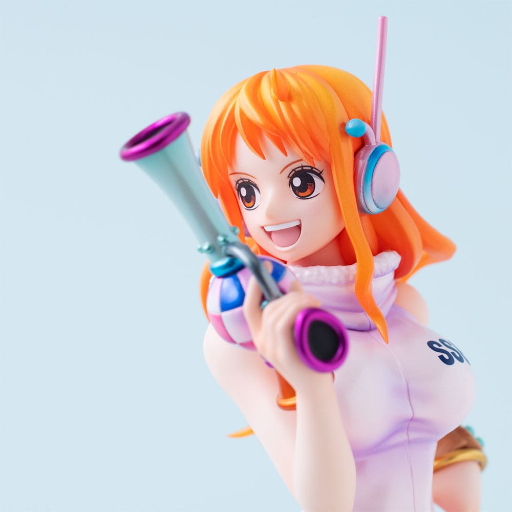 One Piece Estatua PVC Portrait Of Pirates Nami Evolutionary History 25 cm