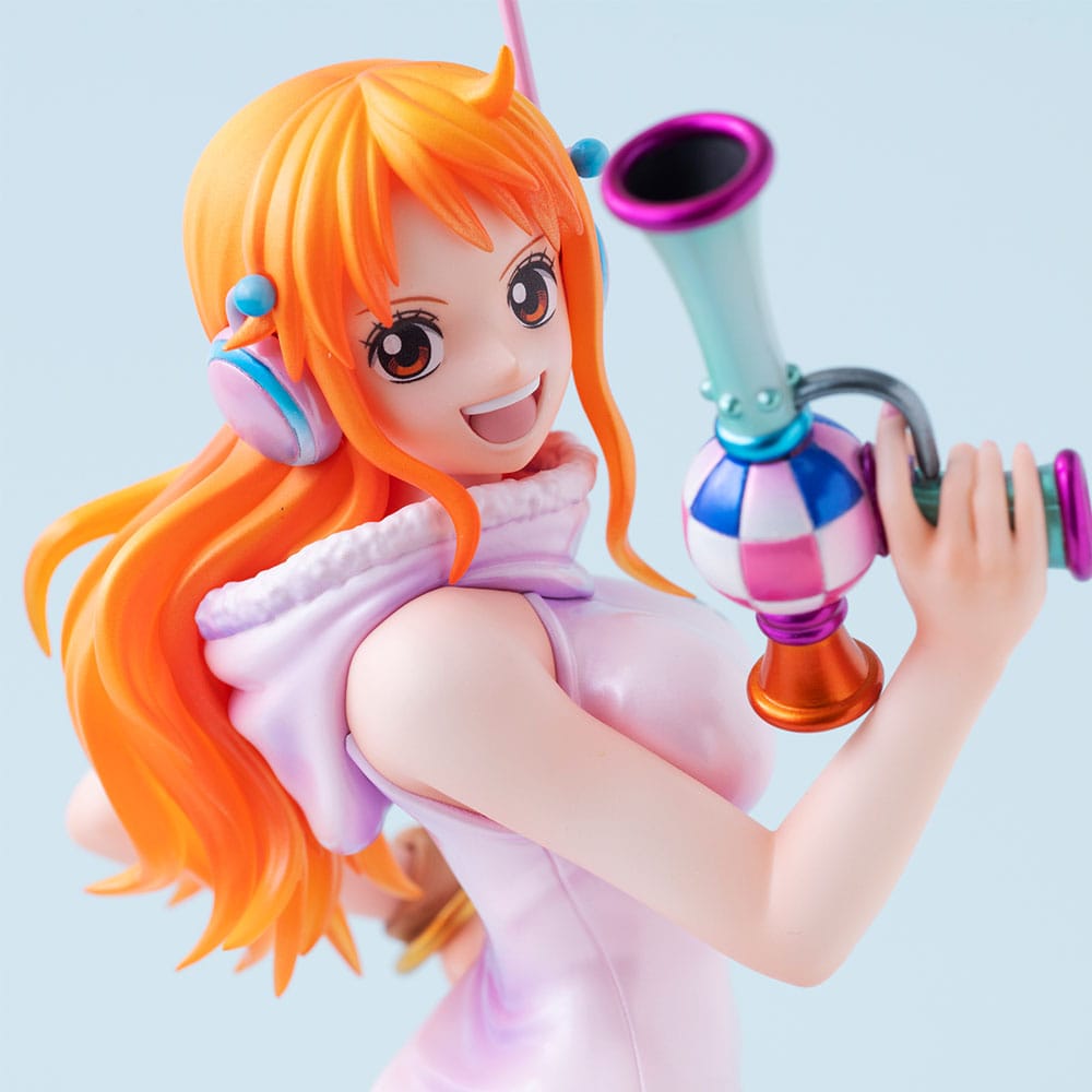 One Piece Estatua PVC Portrait Of Pirates Nami Evolutionary History 25 cm