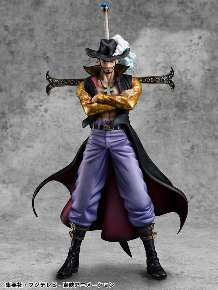 One Piece Estatua PVC P.O.P. SA-MAXIMUM Hawk Eye Dracule Mihawk Ver. R 29 cm - Z POP Toys