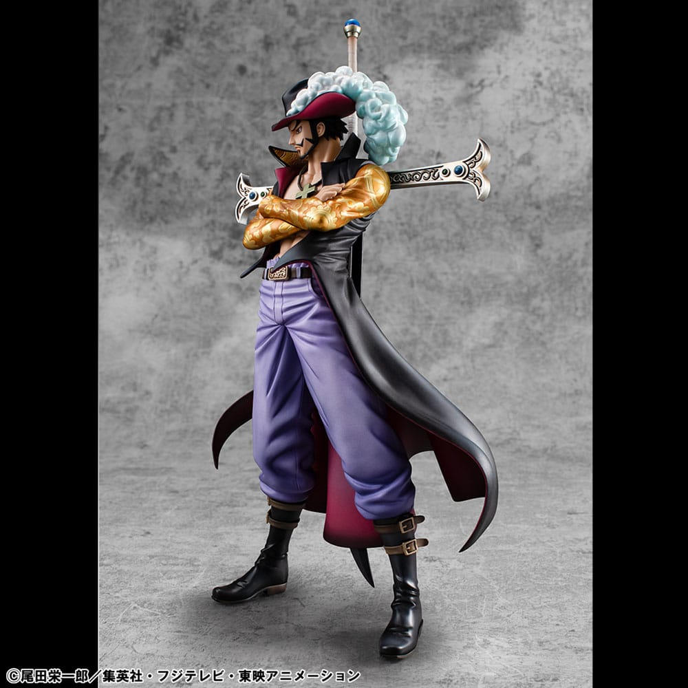 One Piece Estatua PVC P.O.P. SA-MAXIMUM Hawk Eye Dracule Mihawk Ver. R 29 cm - Z POP Toys