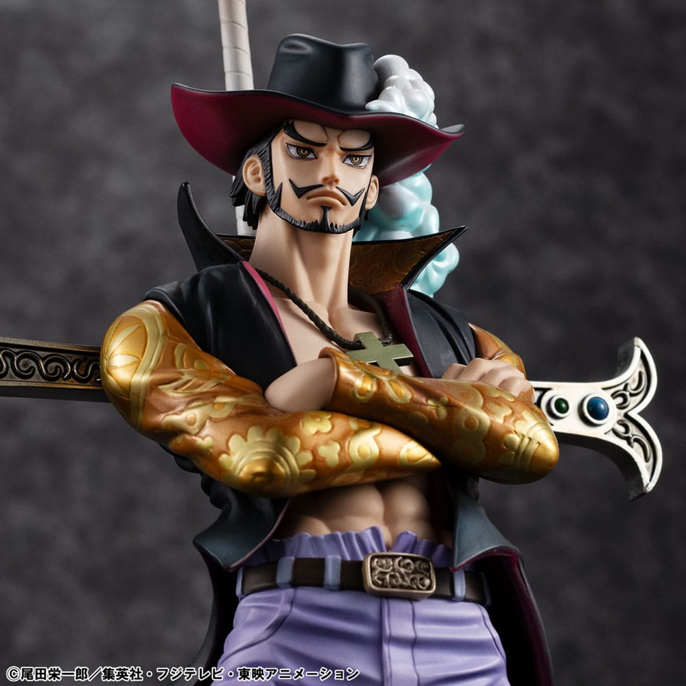 One Piece Estatua PVC P.O.P. SA-MAXIMUM Hawk Eye Dracule Mihawk Ver. R 29 cm - Z POP Toys