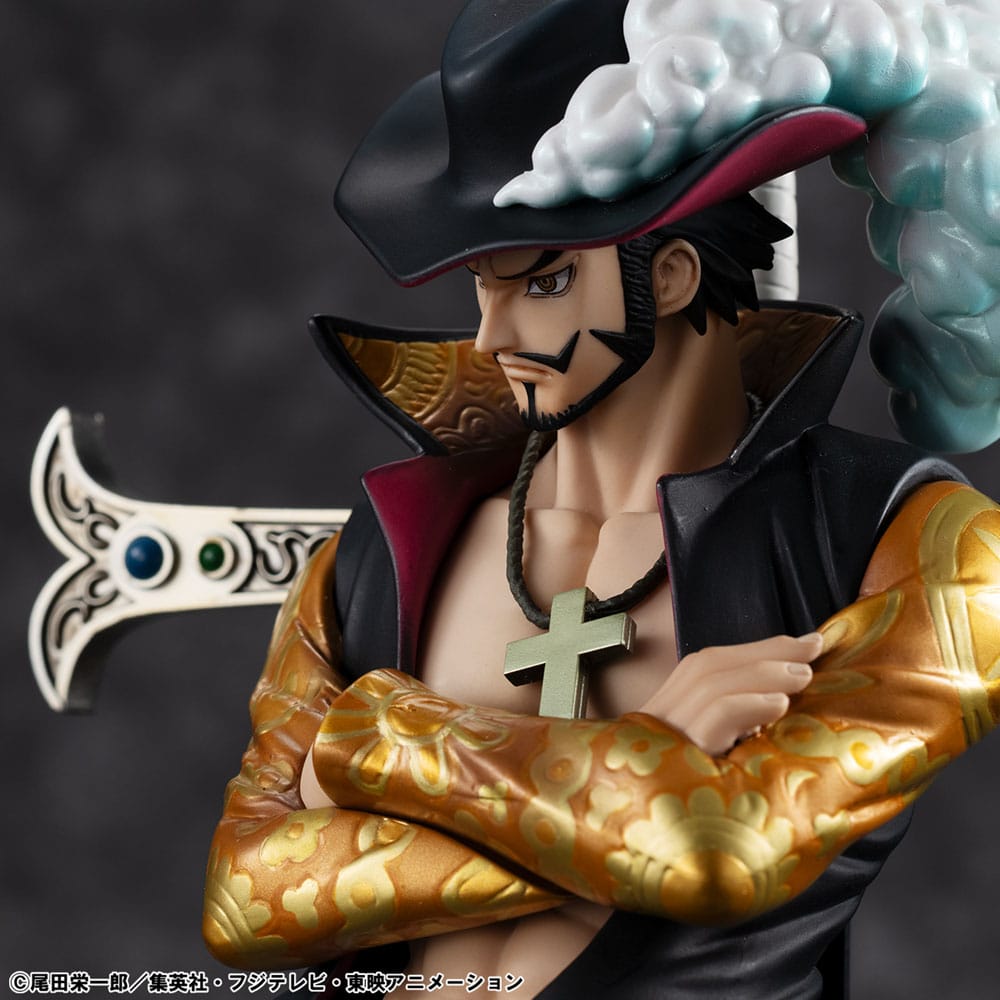 One Piece Estatua PVC P.O.P. SA-MAXIMUM Hawk Eye Dracule Mihawk Ver. R 29 cm - Z POP Toys