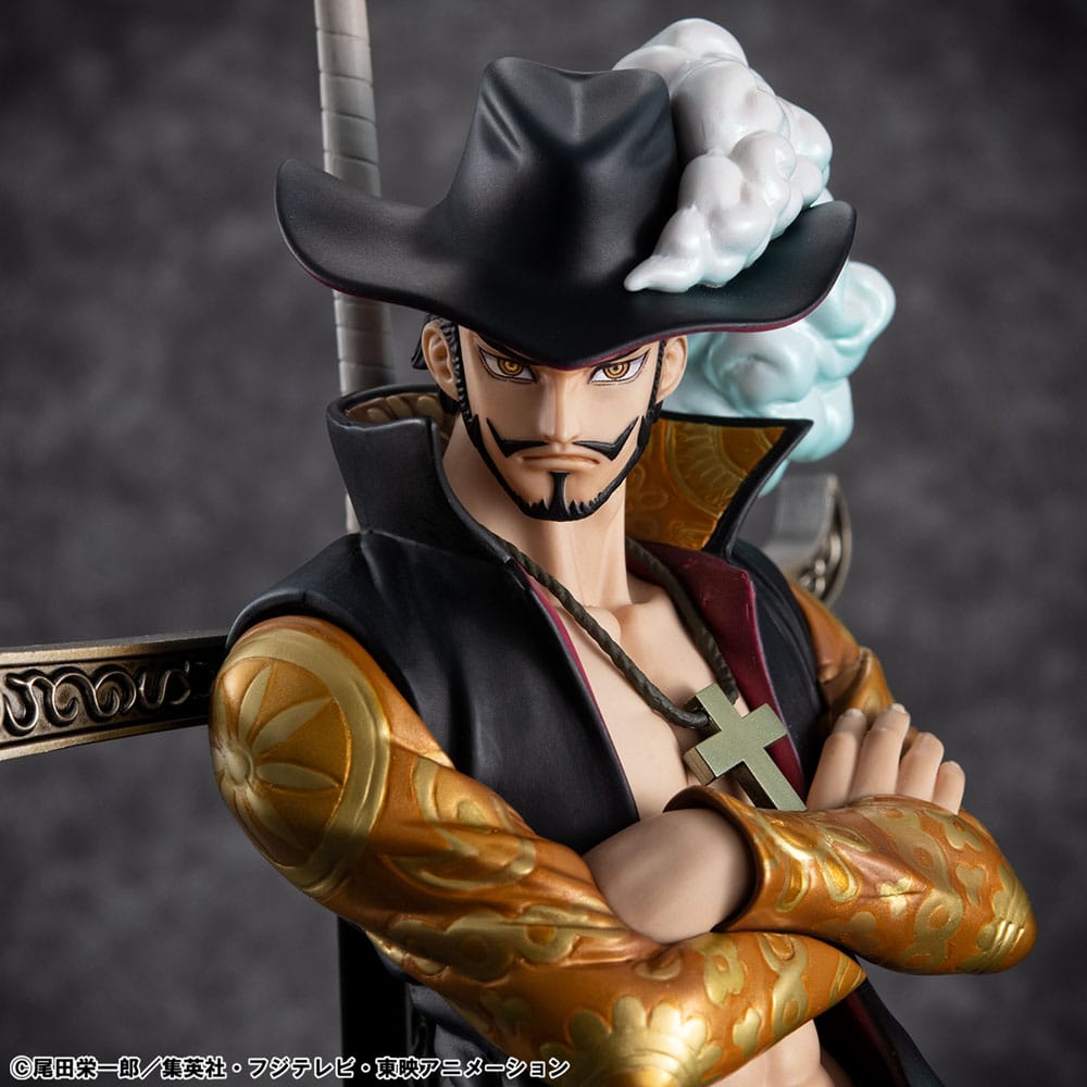 One Piece Estatua PVC P.O.P. SA-MAXIMUM Hawk Eye Dracule Mihawk Ver. R 29 cm - Z POP Toys