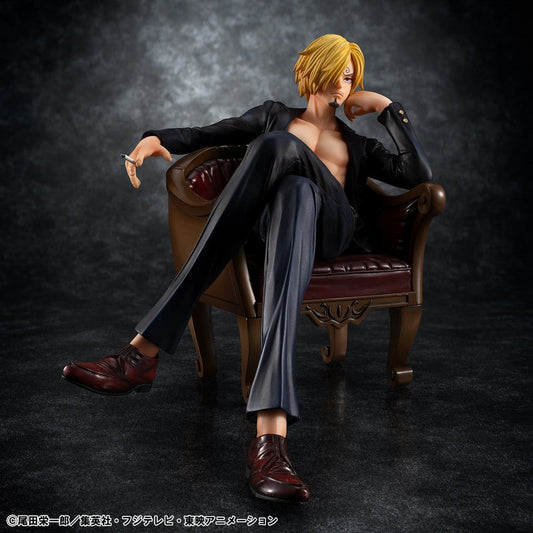 One Piece Figura PVC Portrait.Of.Pirates "S.O.C" Sanji Ver.R 14 cm