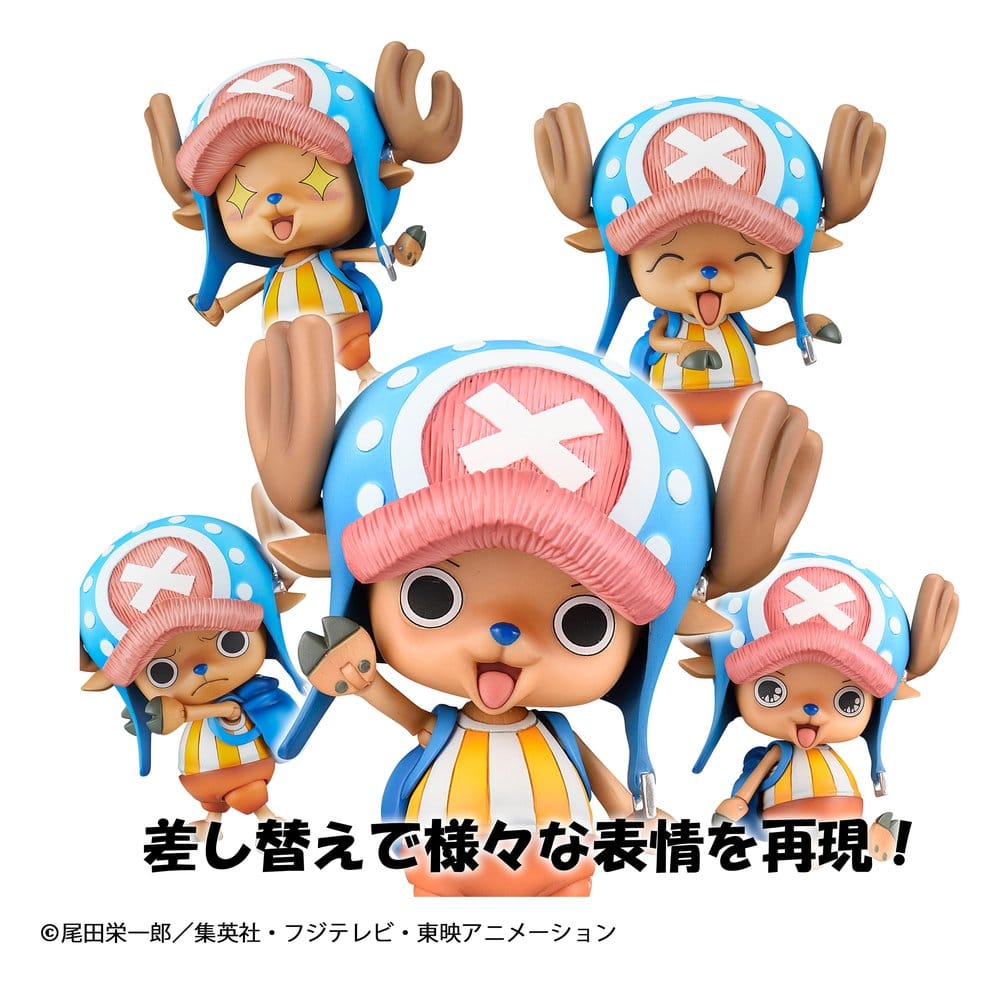 One Piece Variable Action Heroes Figura de Acción Tony Tony Chopper 8 cm (Repeat)
