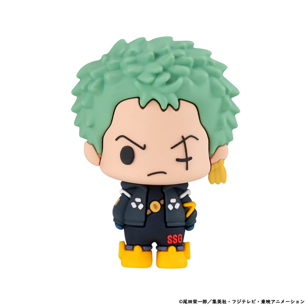 One Piece Chokorin Mascot Series Pack de 6 Figuras Egghead Ver. 5 cm - Z POP Toys