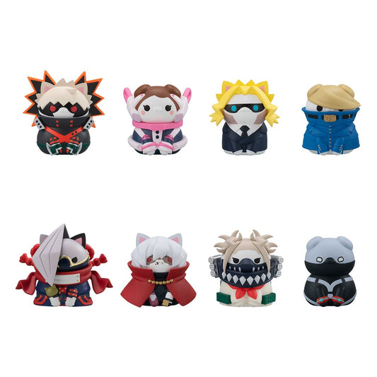 My Hero Academia Mega Cat Project Minifiguras Heroaca Cats No.02 3 cm Surtido (8)