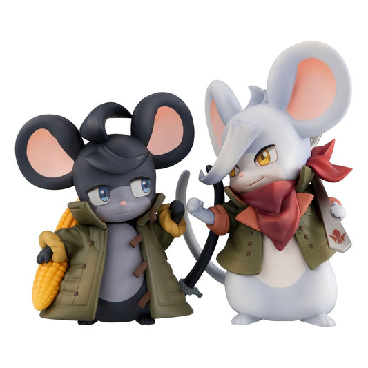 Mobile Suit Gundam Iron-Blooded Orphans Pack de 2 Estatuas PVC Orphanchu of Block 3 Mikatsuki & Orga 10th Anniversary 12 cm - Z POP Toys