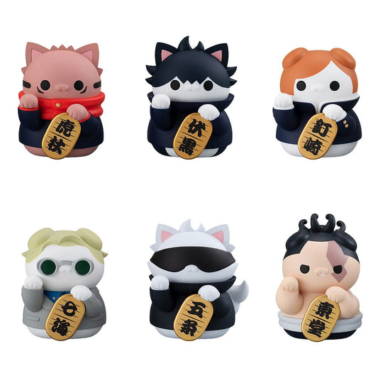 Jujutsu Kaisen Mega Cat Project Figuras Fortune Cats 7 cm Surtido (6)