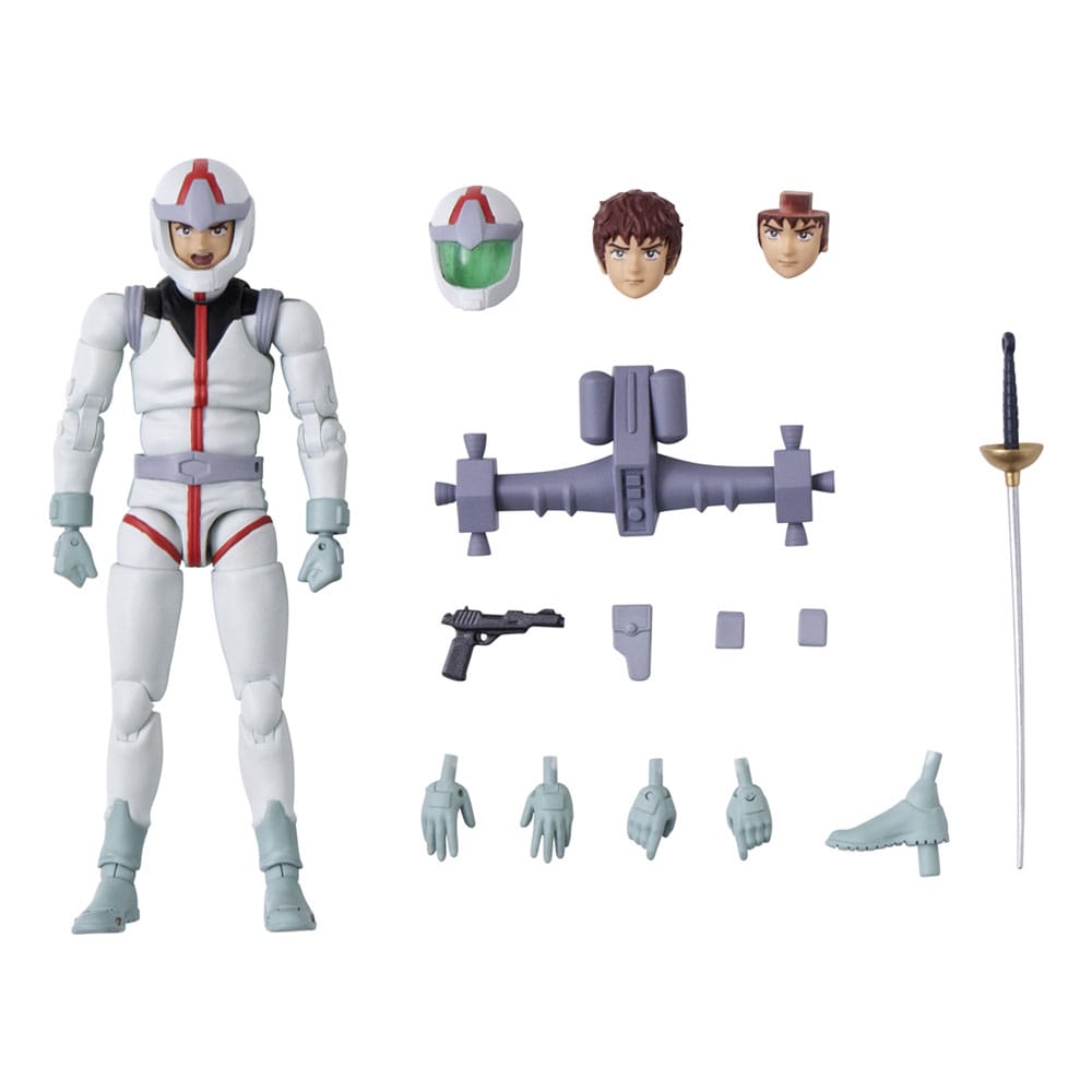 Mobile Suit Gundam pack de 2 Figuras G.M.G. Collection EX 09 Earth Federation Amuro Ray & Char Aznable Normal Suit Ver. (with gift) 10 cm