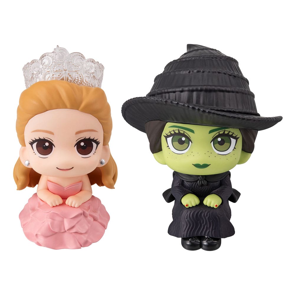 Wicked Estatuas PVC Look Up Elphaba & Glinda (with gift) 11 cm - Z POP Toys