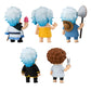 Gintama pack de 6 Figuras We love Ginsan 10 cm cajas sorpresas (with gift) - Z POP Toys
