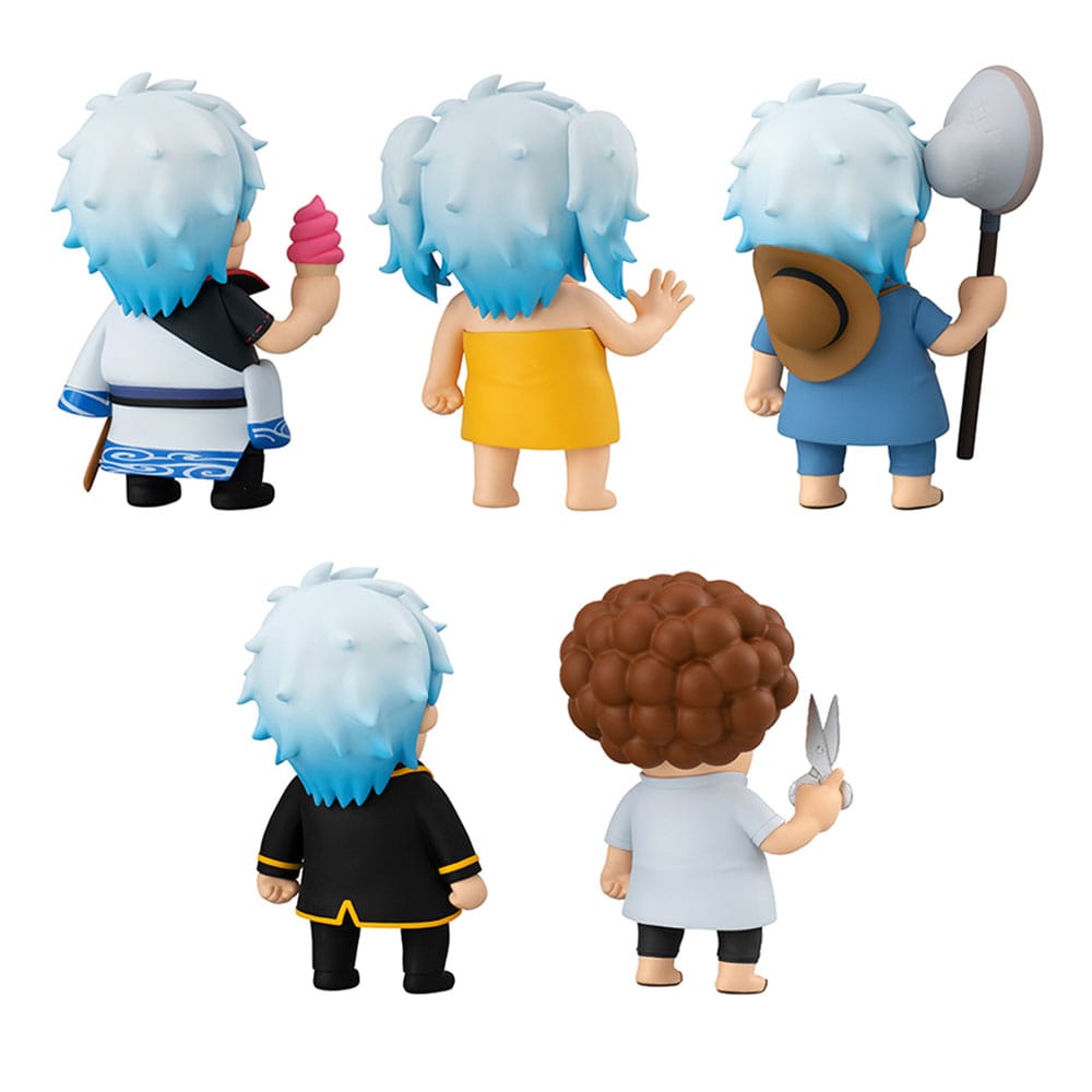 Gintama pack de 6 Figuras We love Ginsan 10 cm cajas sorpresas (with gift) - Z POP Toys