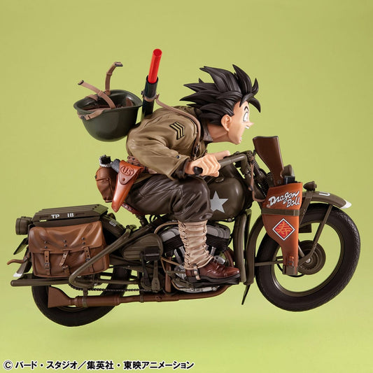 Dragonball Z 05 Desktop Real McCoy Diorama PVC Son Goku & Bike 18 cm - Z POP Toys