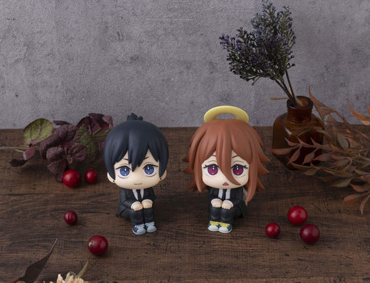 Chainsaw Man The Movie: Reze Arc Estatua PVC Look Up Aki Hayakawa Smile Ver. & Angel Devil Set (with gift) 11 cm - Z POP Toys
