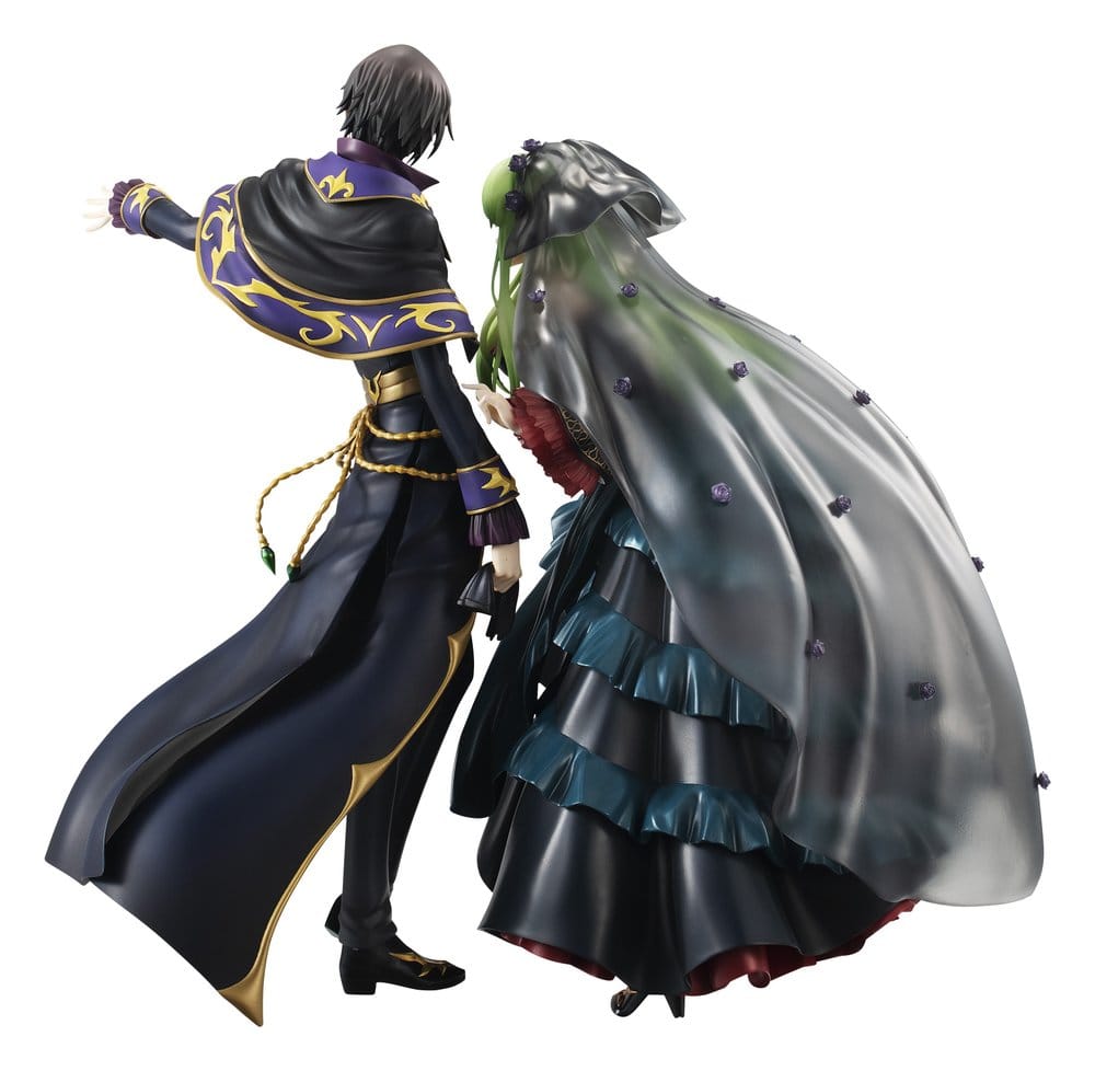 Code Geass: Lelouch of the Rebellion Pack de 2 Serie G.E.M. Precious Estatua L.L. & C.C. 20th Anniversary 25 cm