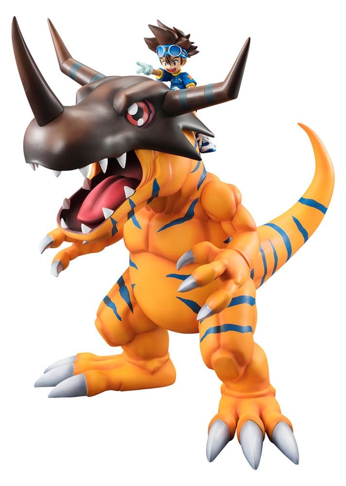Digimon Adventure Figura PVC Precious G.E.M. Series Greymon & Taichi Yagami 25 cm (Repeat)