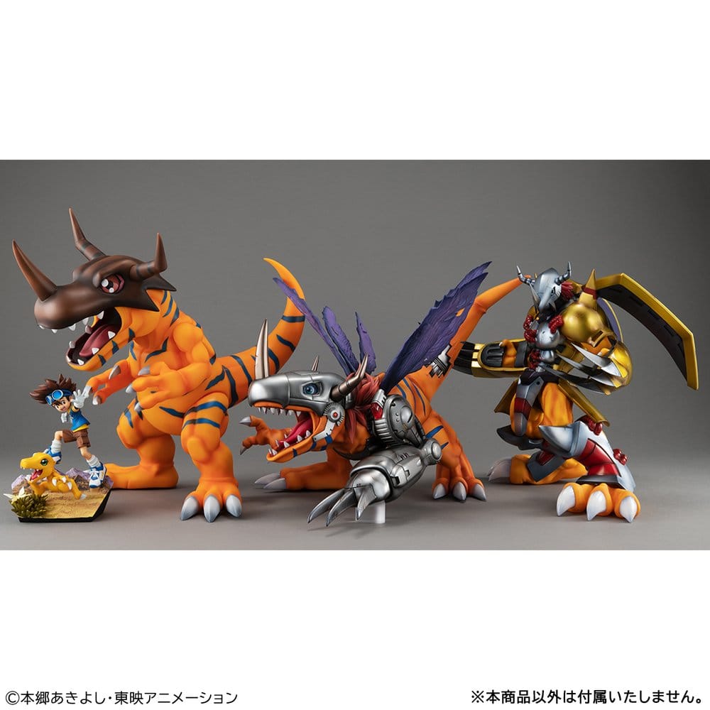 Digimon Adventure Figura PVC Precious G.E.M. Series Greymon & Taichi Yagami 25 cm (Repeat)