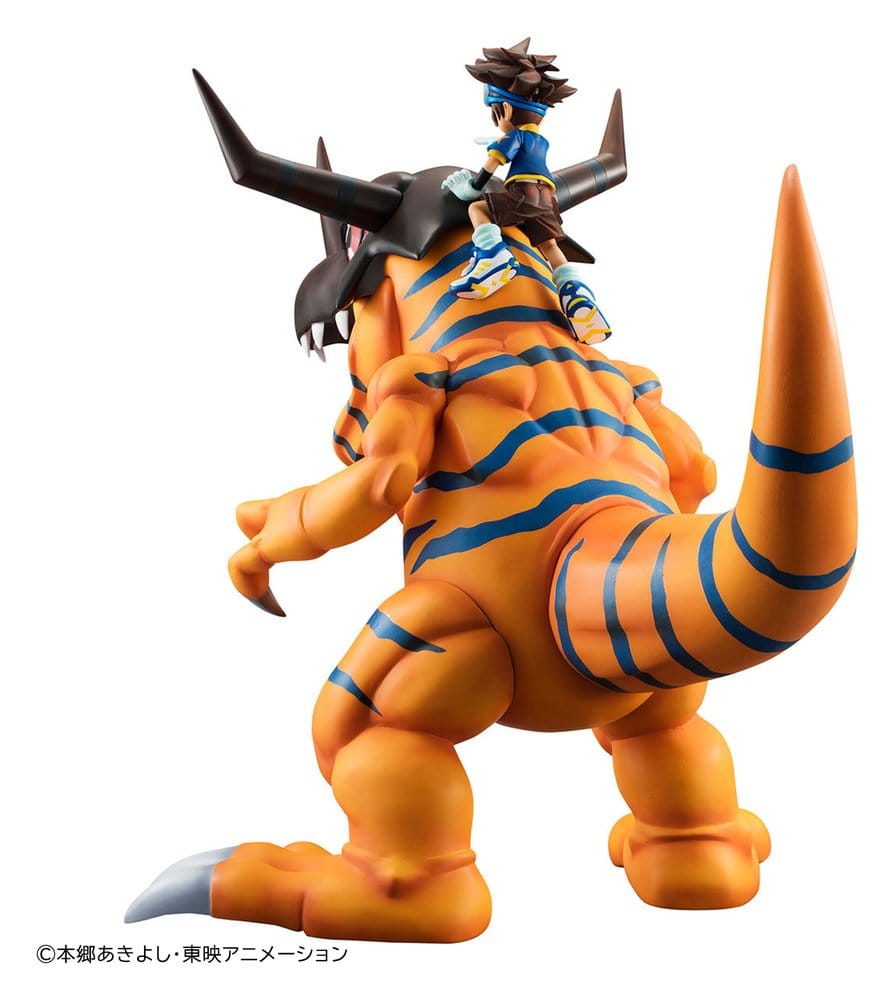 Digimon Adventure Figura PVC Precious G.E.M. Series Greymon & Taichi Yagami 25 cm (Repeat)