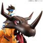 Digimon Adventure Figura PVC Precious G.E.M. Series Greymon & Taichi Yagami 25 cm (Repeat)