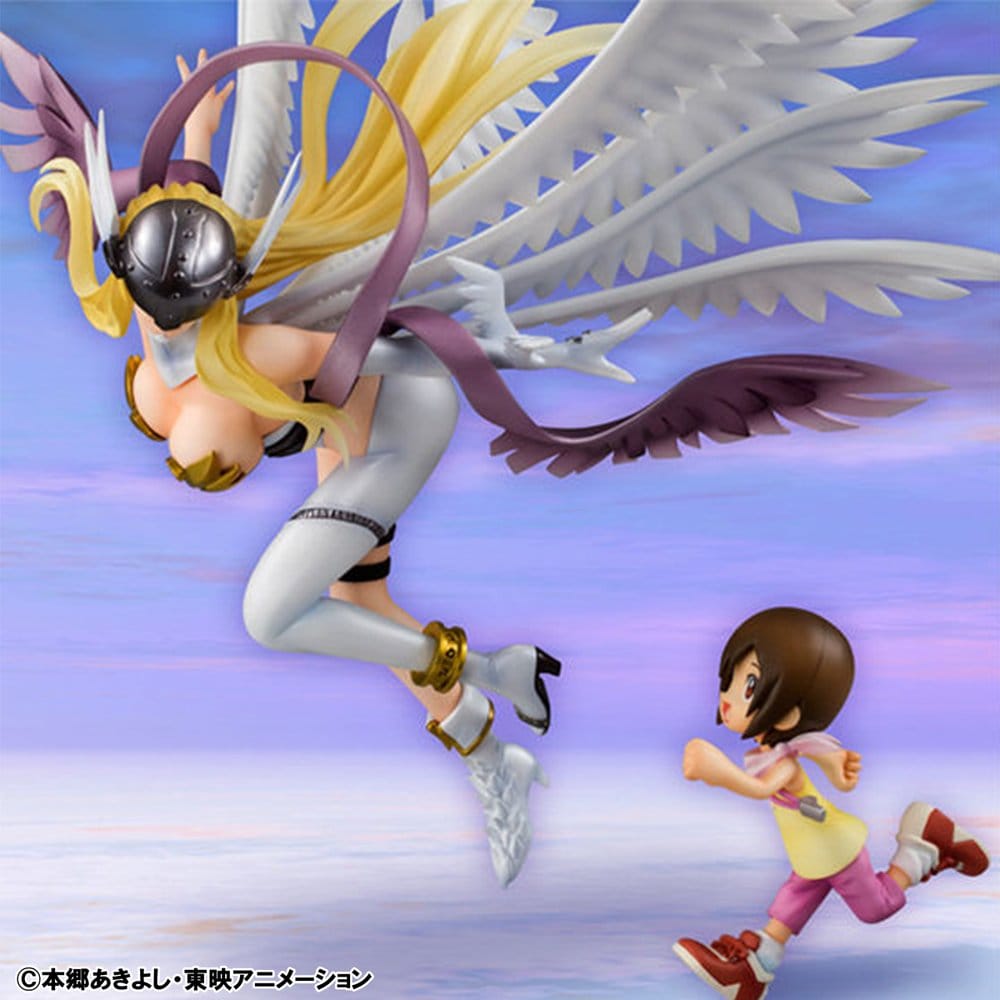 Digimon Adventure Serie Precious G.E.M. Estatua PVC Angewomon & Hikari Yagami 22 cm