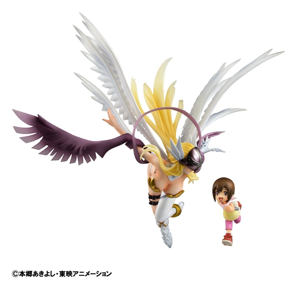Digimon Adventure Serie Precious G.E.M. Estatua PVC Angewomon & Hikari Yagami 22 cm