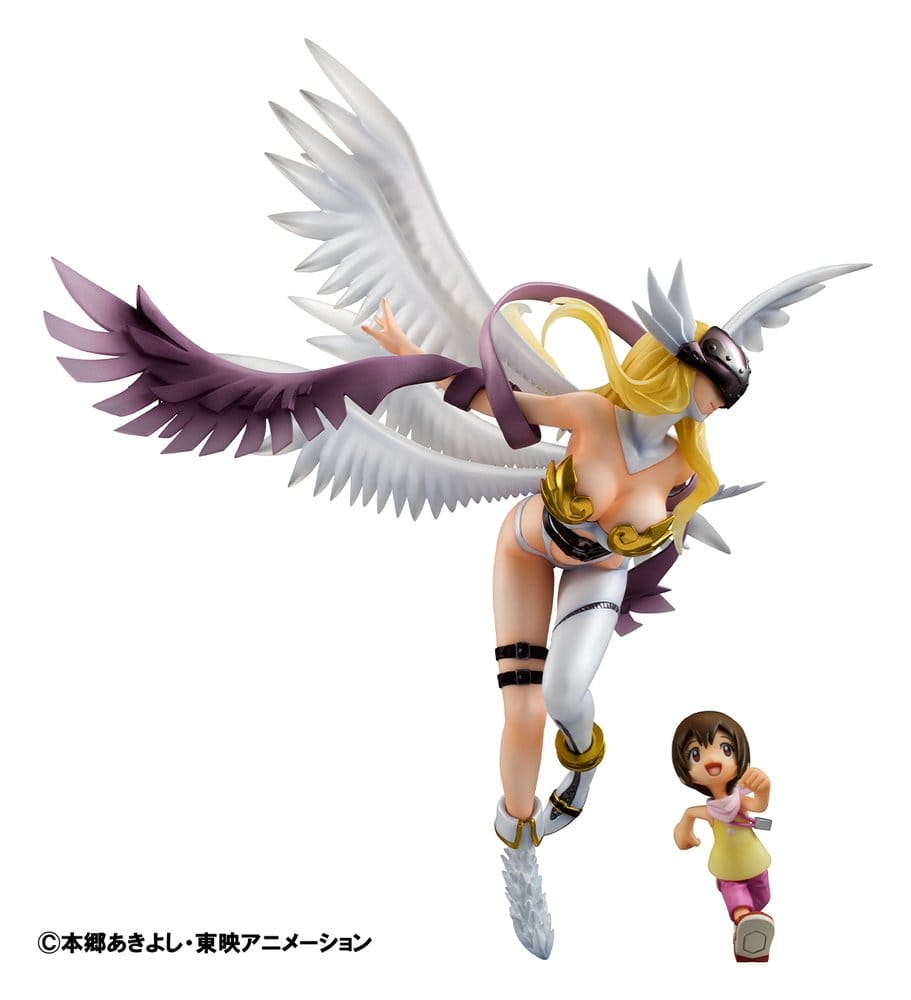 Digimon Adventure Serie Precious G.E.M. Estatua PVC Angewomon & Hikari Yagami 22 cm